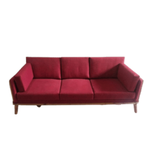 wooden sofa