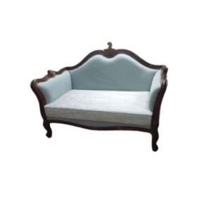 single Wooden Carving Sofa