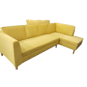 L Shape Yellow Designer Sofa